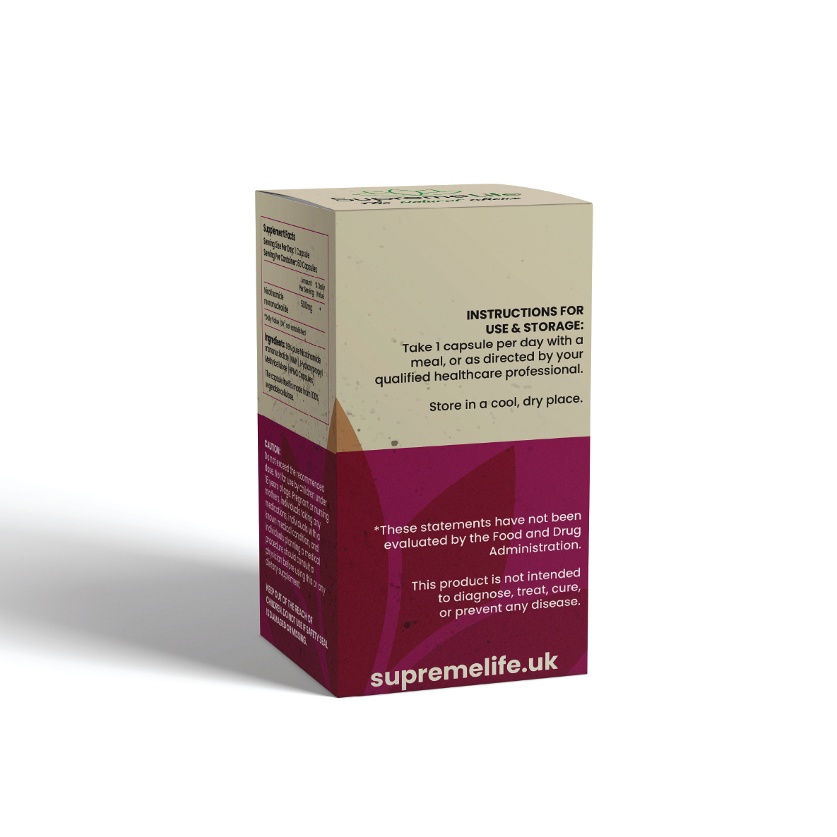 NMN Capsules 500mg (60x Capsules)